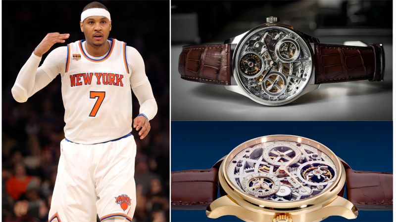 Carmelo Anthony - IWC Portuguese Tourbillon Mystère Squelett
