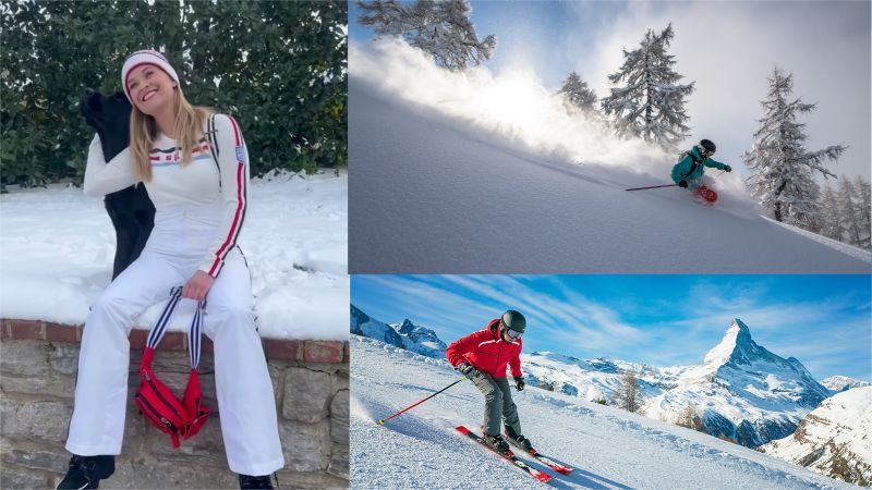 Reese Witherspoon——skiing