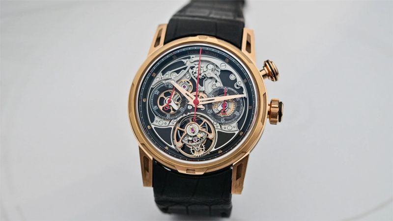 MB&F Legacy Machine 101 Red Gold Frost