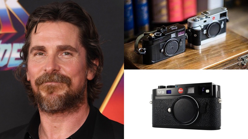 Christian Bale and Leica M9