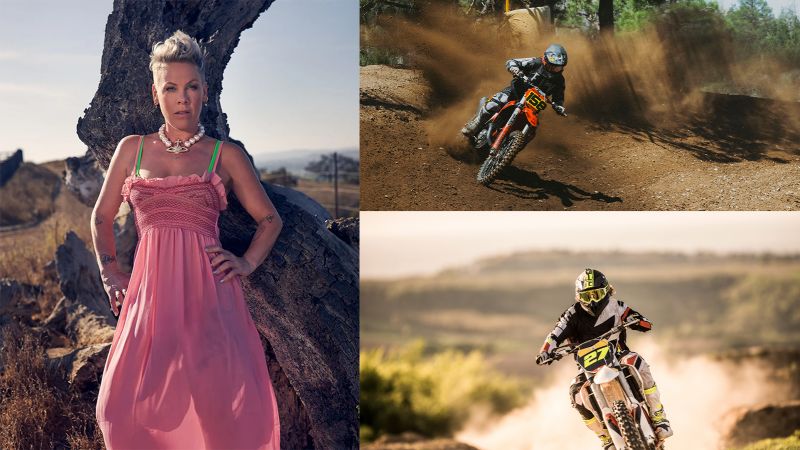 Pink——motocross