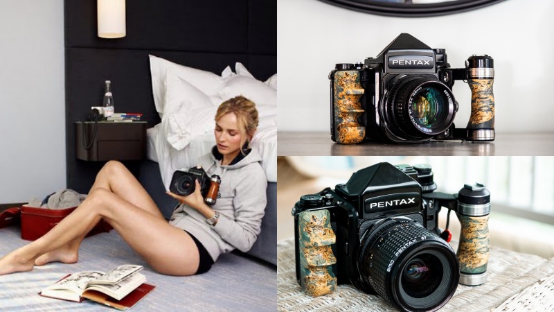 Diane Kruger and Pentax 67