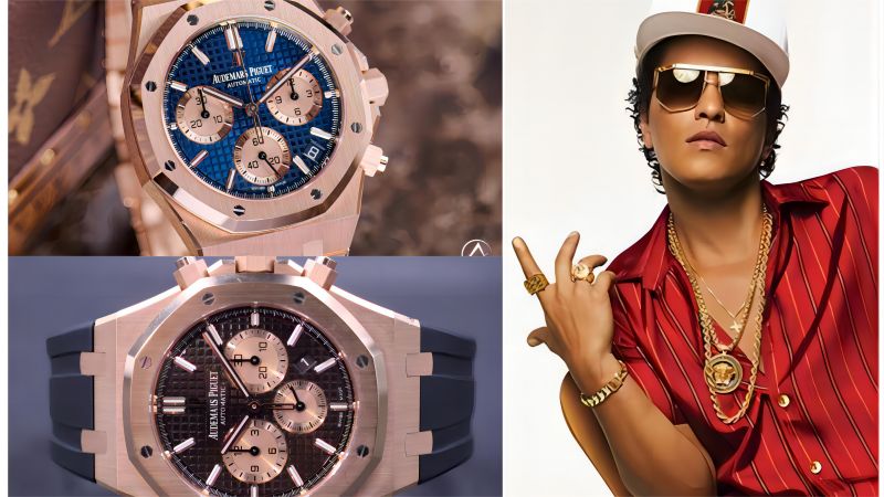 Bruno Mars -Audemars Piguet Royal Oak Chronograph
